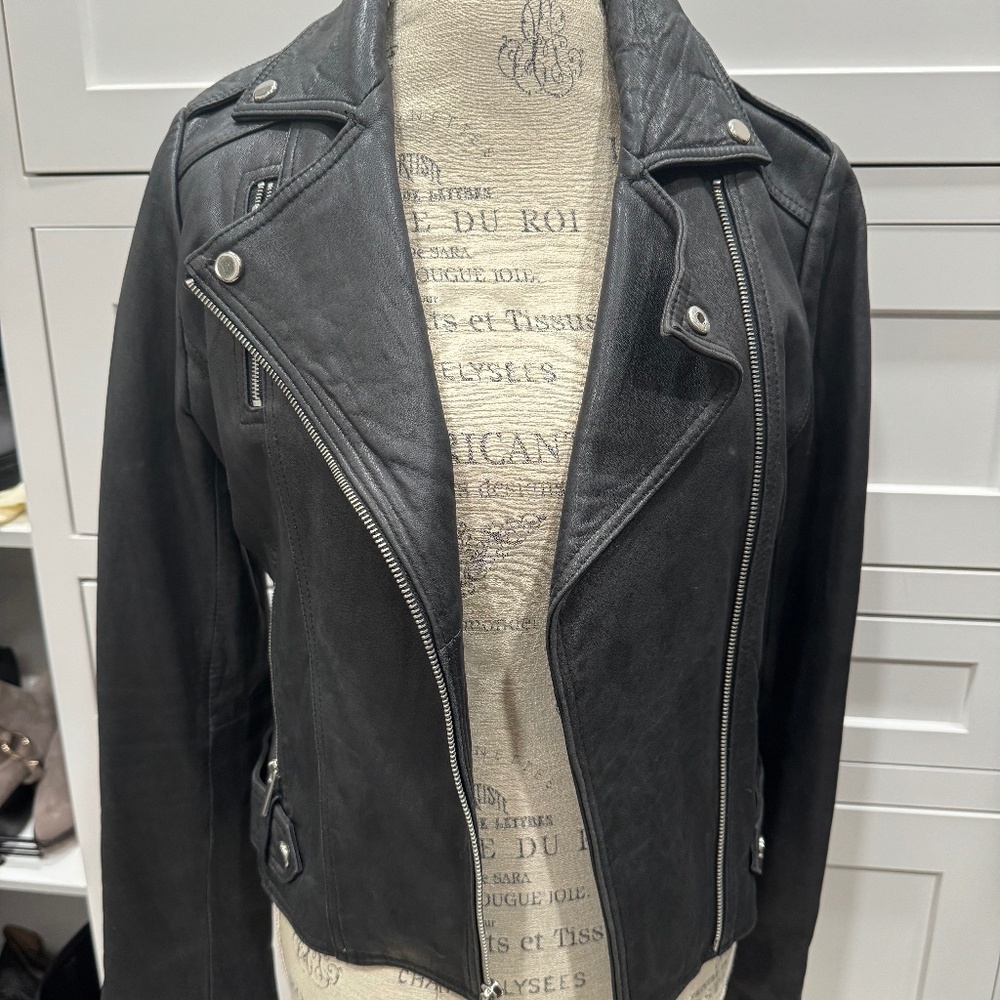 Leather jacket